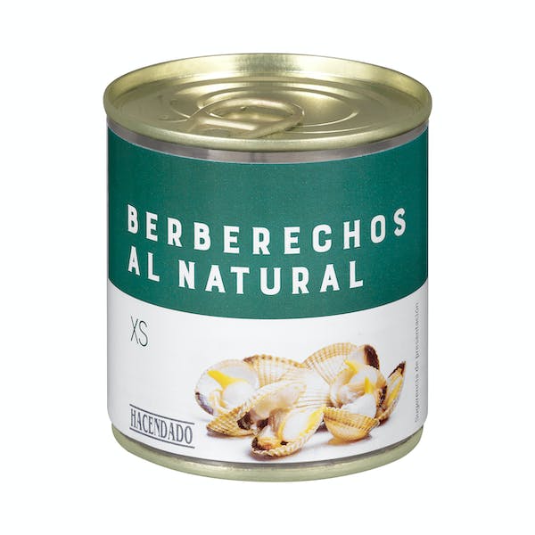 Precio En Mercadona De Berberecho Al Natural Xs Hacendado Lata Kg