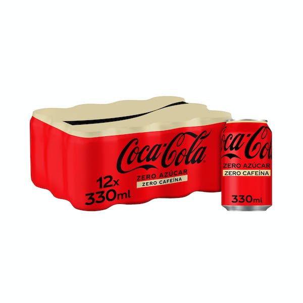 Precio En Mercadona De Refresco Coca Cola Zero Zero 12 Latas X 330 Ml