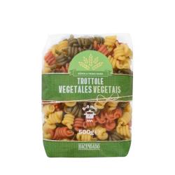 Trottole tricolore vegetal Hacendado Paquete 0.5 kg