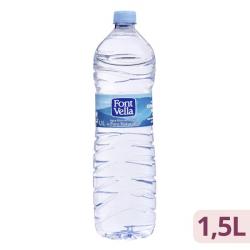 Precio En Mercadona De Agua Mineral Font Vella Grande Botella 1 5 L 0