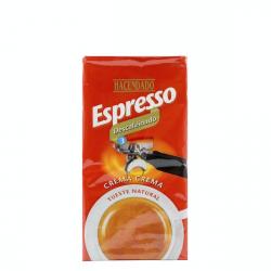 Café molido descafeinado Hacendado Espresso Paquete 0.25 kg