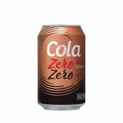 Refresco cola Hacendado zero azúcar zero cafeína Lata 330 ml