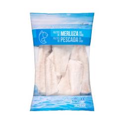 Filetes de merluza del cabo sin piel Mascato ultracongelados Paquete  kg
