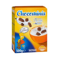 Galletas Chocominis sabor chocolate Hacendado Caja 0.5 kg