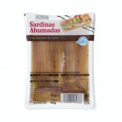 Filetes de sardina ahumada Hacendado en aceite de girasol Bandeja 0.085 kg