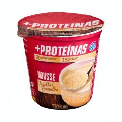 Mousse +Proteínas sabor vainilla Hacendado 20 g proteínas Bote 0.2 kg