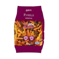 Hélices sin gluten con vegetales Felicia Paquete 0.5 kg
