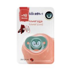 Chupete silicona reversible +18 meses Deliplus Paquete 1 ud