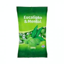 Caramelos sabor eucalipto y mentol Hacendado Paquete 0.15 kg