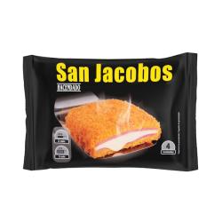 San Jacobos empanados de york y queso Tenedor Plata ultracongelados Paquete 0.35 kg