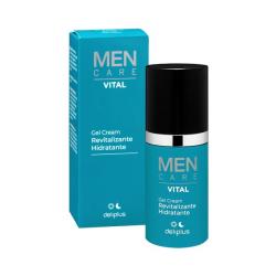 Crema facial Revitalizante e Hidratante Men Care Deliplus Vital Bote 0.05 100 ml