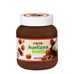 Crema de avellanas y cacao Hacendado Bote 0.4 kg