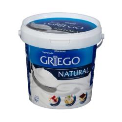 Yogur griego natural Hacendado Bote 1 kg