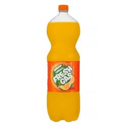 Refresco de naranja Hacendado fresh gas Botella 2 L