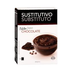 Natilla Sustitutivo sabor chocolate Deliplus Caja 0.252 100 g