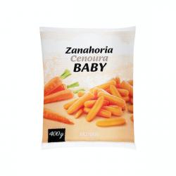 Zanahoria baby Hacendado ultracongelada Paquete 0.4 kg