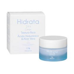 Crema facial Textura Rica 24 h Hidrata Deliplus Tarro 0.05 100 ml