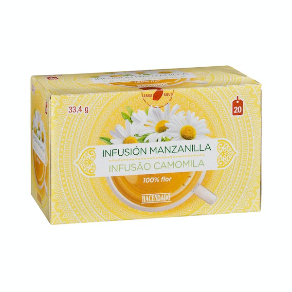 Infusión manzanilla Hacendado Caja 0.0334 100 g en Mercadona