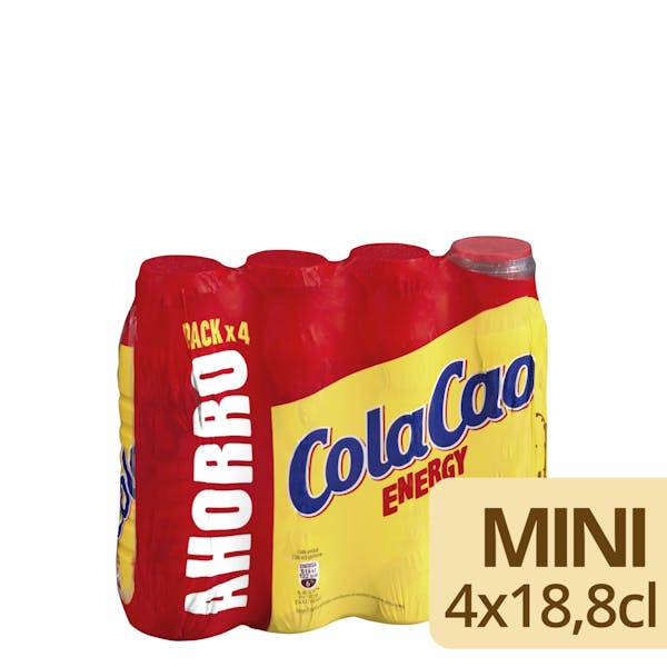 Batido de chocolate Cola Cao Energy 4 mini botellas X 188 ml en Mercadona