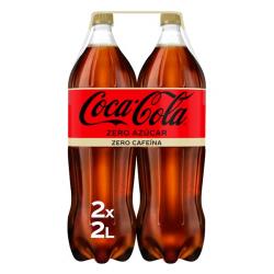 Refresco Coca-Cola zero zero 2 botellas X 2 L