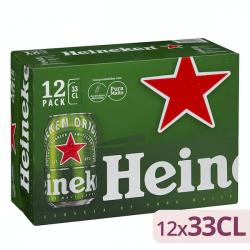 Cerveza Heineken 12 latas X 330 ml