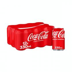 Refresco Coca-Cola 12 latas X 330 ml