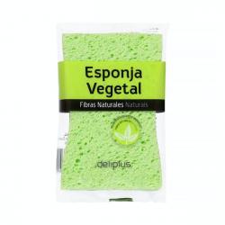 Esponja de baño vegetal fibras naturales Deliplus Paquete 1 ud