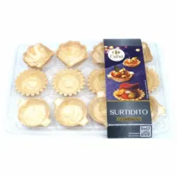 Surtido canapés crujientes Carrefour Extra 12 ud