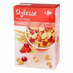 Cereales con frutos rojos Stylesse Carrefour 500 g.