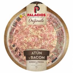 Pizza de atún y bacon La Originale Palacios 405 g.