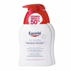 Higiene íntima calmante Eucerin pack de 2 unidades de 250 ml.