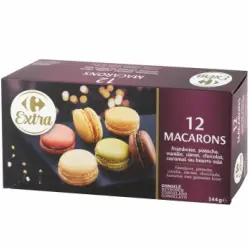 Macarons Carrefour Extra 144 g.