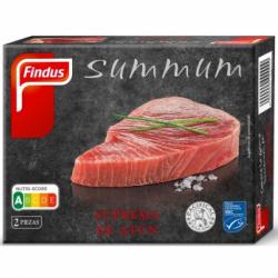 Supremas de atún congelado Findus 230 g.