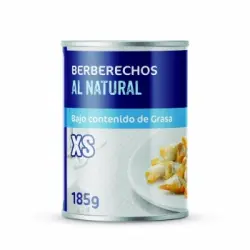 Berberechos al natural XS Carrefour 90 g.