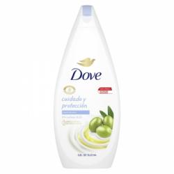 Gel de ducha cuidado & protección con mezcla única de 3 hidratantes Dove 750 ml.