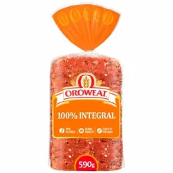 Pan de molde integral con semillas de sésamo y lino Oroweat 590 g.