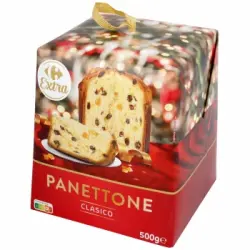 Panettone clásico Carrefour Extra 500 g