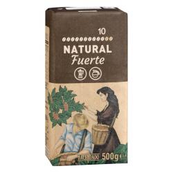 Café molido natural fuerte Hacendado Paquete 0.5 kg
