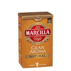 Café molido natural Marcilla gran aroma Caja 0.25 kg