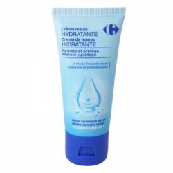 Crema de manos hidratante Carrefour 30 ml.