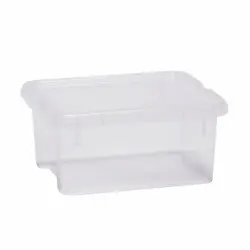 Caja de Ordenación con Tapa CARREFOUR HOME 2 l - Transparente