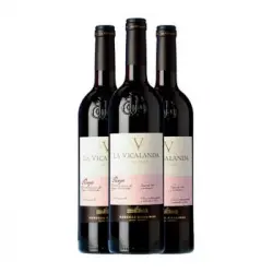 Bodegas Bilbaínas Vino Tinto La Vicalanda Viñas Viejas Rioja 75 Cl 14% Vol. (pack De 3 Unidades)