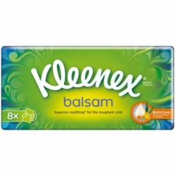 Pañuelos faciales Balsam Kleenex 8 ud.