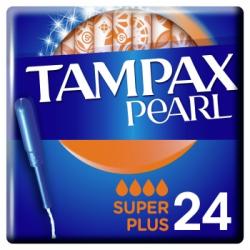 Tampones super plus Pearl Tampax 24 ud.