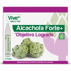 Alcachofa en viales Forte Vive+ sin gluten 12 ud.