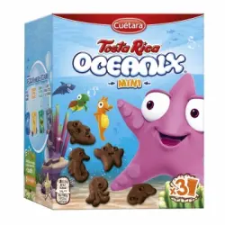 Mini galletas Oceanix Tosta Rica 120 g.