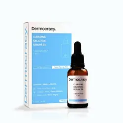 Serum facial clearing salicylic + A. salicílico + zinc Dermocracy 30 ml.