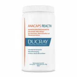 Complemento alimenticio vitalidad cabello y uñas en cápsulas Anacaps Reactiv Ducray 90 ud.