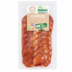 Chorizo en lonchas Carrefour Classic' sin gluten sin lactosa 80 g.