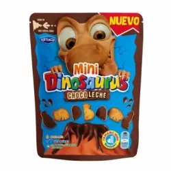 Galletas mini choco leche Dinosaurus Artiach 120 g.